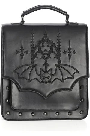 Banned Alternative Mochila Gótico de - Gothic Bat - para Mujer
