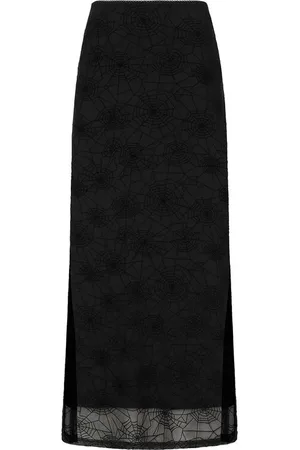 Banned Alternative Falda larga Gótico de - Seraphina Mesh Skirt - XS XL - para Mujer