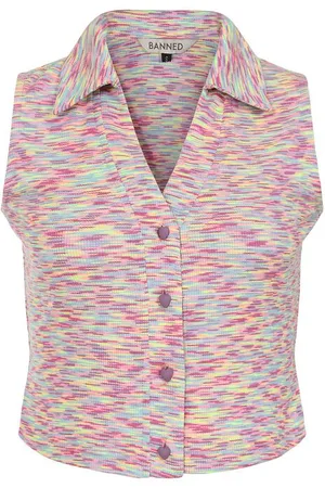 Banned Alternative Top Rockabilly de - Roxy Top - XS XXL - para Mujer