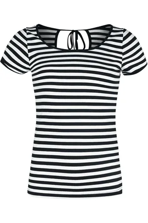 Forplay Camiseta Rockabilly de - Stripes - S XXL - para Mujer