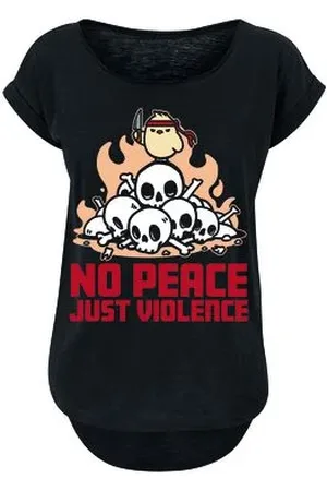 Tierisch Camiseta Fun de - No Peace, Just Violence - S XXL - para Mujer