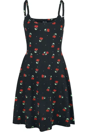 Pussy Deluxe Vestidos de longitud media Rockabilly de - Sweet Cherry Dress - XS XXL - para Mujer