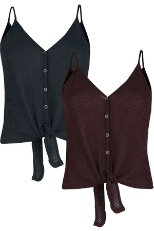Forplay Top de - Pack doble Tops - S 3XL - para Mujer