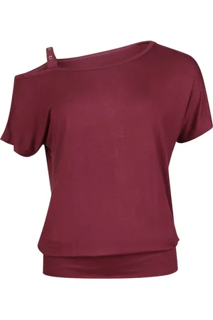 EMP Camiseta de - One-Shoulder-Shirt - S XXL - para Mujer