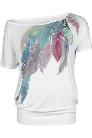 Full Volume Camiseta de - Feathers - S XXL - para Mujer