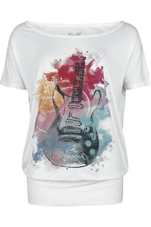 Full Volume Camiseta de - Guitar - S XXL - para Mujer