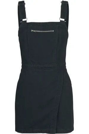 Forplay Vestido Corto de - Vestido Dungaree Wrap - S 5XL - para Mujer