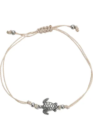 etNox Cadena de Tobillo de - Schildkröte - para Mujer