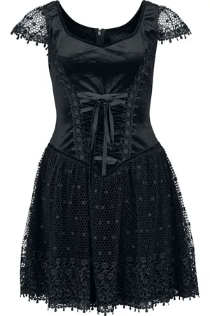 Sinister Gothic Vestido Corto Gótico de - Gothic Mini - XS 4XL - para Mujer