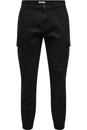 Only & Sons Pantalones Cargo de - ONSCARTER LIFE CARGO CUFF 0013 PANT NOOS - W30L32 W36L34 - para Hombre