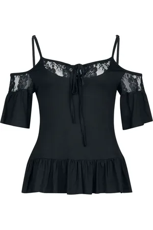 Gothicana Camiseta Gótico de - M XXL - para Mujer