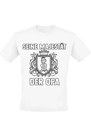 Sprüche Camiseta Fun de - Seine Majestät der Opa - M 3XL - para Hombre