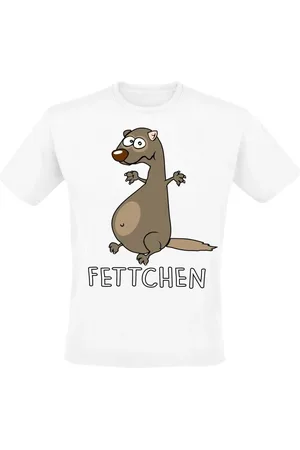 Tierisch Camiseta Fun de - Fettchen - M 3XL - para Hombre