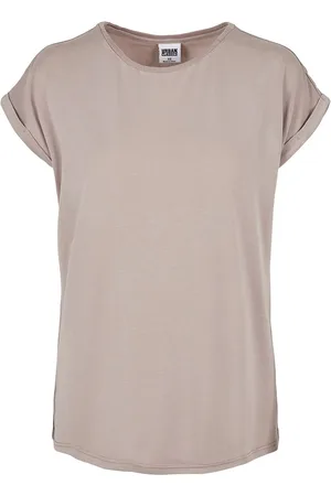 Urban classics Camiseta de - Ladies Modal Extended - XS XL - para Mujer