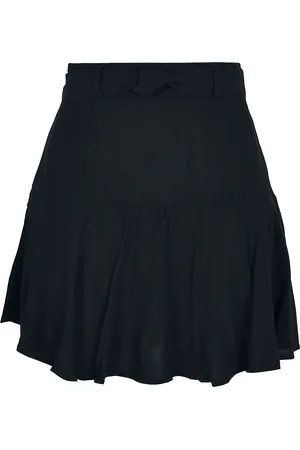 Urban classics Minifalda de - Mini falda de viscosa - XS XL - para Mujer