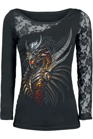 Spiral Camiseta Manga Larga de - Razor Back - S XXL - para Mujer