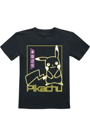 Pokemon Camiseta gaming de - Kids - Pikachu Neon - 104 152 - para niñas & niños