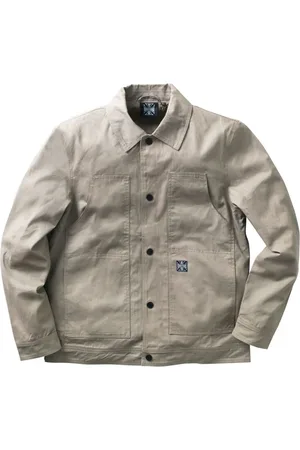 WEST COAST Chaqueta entre-tiempo de - WCC Lined Cargo Workjacket - Khaki - S 3XL - para Hombre