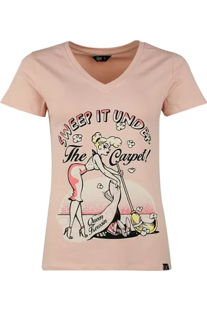 Queen Kerosin Camiseta Rockabilly de - Sweep IT Up - XS XXL - para Mujer