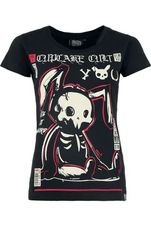 Cupcake Cult Camiseta de - Comic Bunny - S XXL - para Mujer