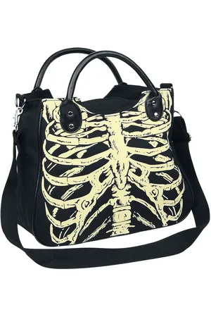 Banned Alternative Bolsa de Mano Gótico de - Skeleton - para Mujer