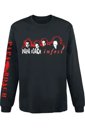 Papa Roach Camiseta Manga Larga de - Infest Photo - S XXL - para Hombre