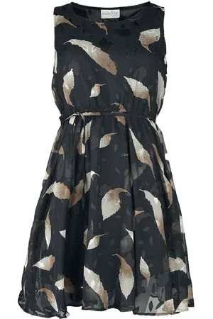 Innocent Vestido Corto Gótico de - Fallen leaves - XS 4XL - para Mujer