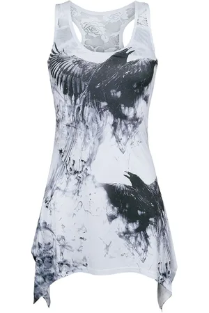 Innocent Top Gótico de - Crow Shade - S 4XL - para Mujer