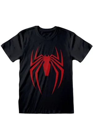 SPIDERMAN Camiseta Disney de - Spiderman Video Game - Spider Symbol - S XXL - para Hombre