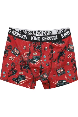 King kerosin Boxers Rockabilly de - Rockabilly Devil - S XXL - para Hombre