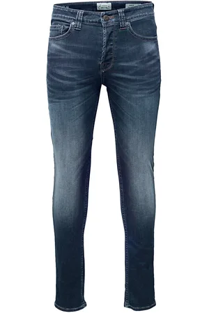 Only & Sons Tejanos de - Weft Med Blue - W30L32 W36L32 - para Hombre