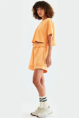 Rockupy Pantalones cortos de - Lightness 2 - Lily Orange - XS XL - para Mujer