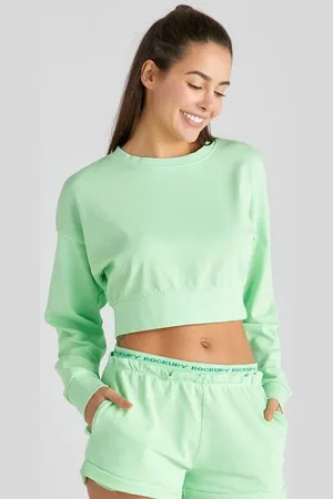 Rockupy Sudadera de - Lightness 1 - Malenie Green - L XL - para Mujer