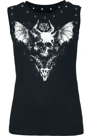 Gothicana Top Gótico de - S XXL - para Mujer