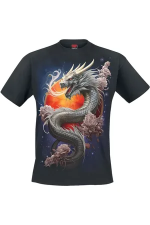 Spiral Camiseta de - Sun Dragon - S 4XL - para Hombre
