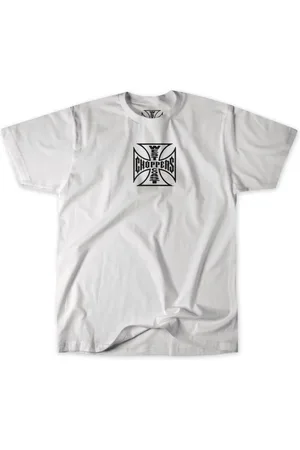 WEST COAST Camiseta de - WCC Parts Tee White/Black - S 3XL - para Hombre