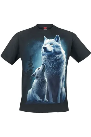 Spiral Camiseta de - Wolf Guardian - L 4XL - para Hombre