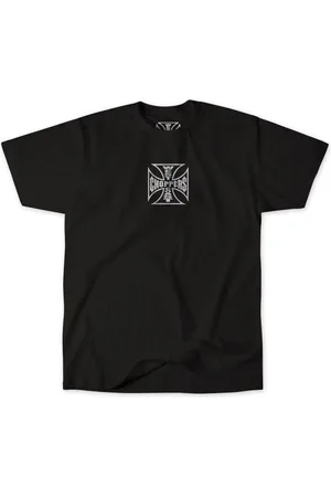 WEST COAST Camiseta de - WCC Parts Tee Black/White - S 3XL - para Hombre