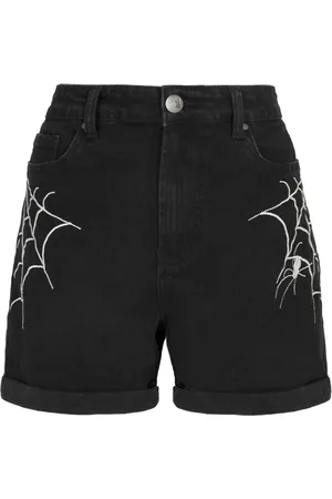 Hell Bunny Pantalones cortos Gótico de - Ariana Shorts - XS XL - para Mujer