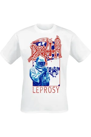 Death Camiseta de - Leprosy Posterized - S XXL - para Hombre