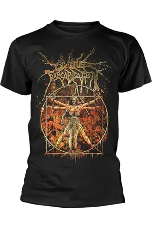 Cattle Decapitation Camiseta de - Vitruvian - S XXL - para Hombre