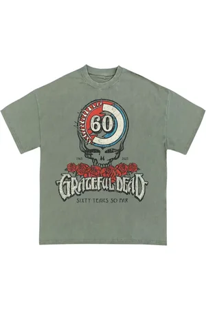 Grateful Dead Camiseta de - Stealie Roses 60th - S XXL - para Hombre