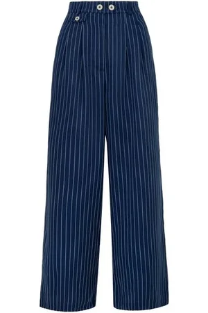 Hell Bunny Pantalones de tela de - Costello Trousers - XS 4XL - para Mujer