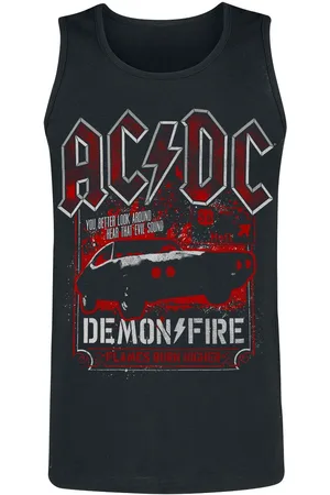 AC/DC Top tirante ancho de - Demon Fire Hell - S 4XL - para Hombre