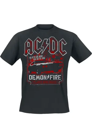 AC/DC Camiseta de - Demon Fire Hell - S 4XL - para Hombre