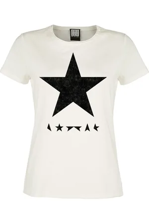 David Bowie Camiseta de - Amplified Collection - Black Star - S XL - para Mujer