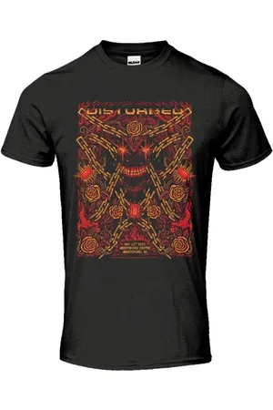 Disturbed Camiseta de - Abbotsford Poster - S XXL - para Hombre