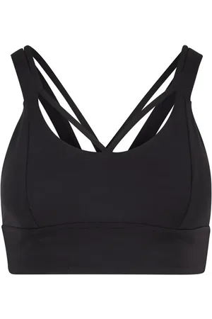 Urban classics Bustier de - Sujetador deportivo cruzado para mujer - XS XL - para Mujer