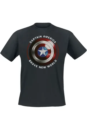Capitán América Camiseta Disney de - Iconic Shield - S 5XL - para Hombre