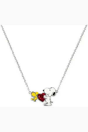 Peanuts Collar de - Snoopy & Woodstock - para Mujer